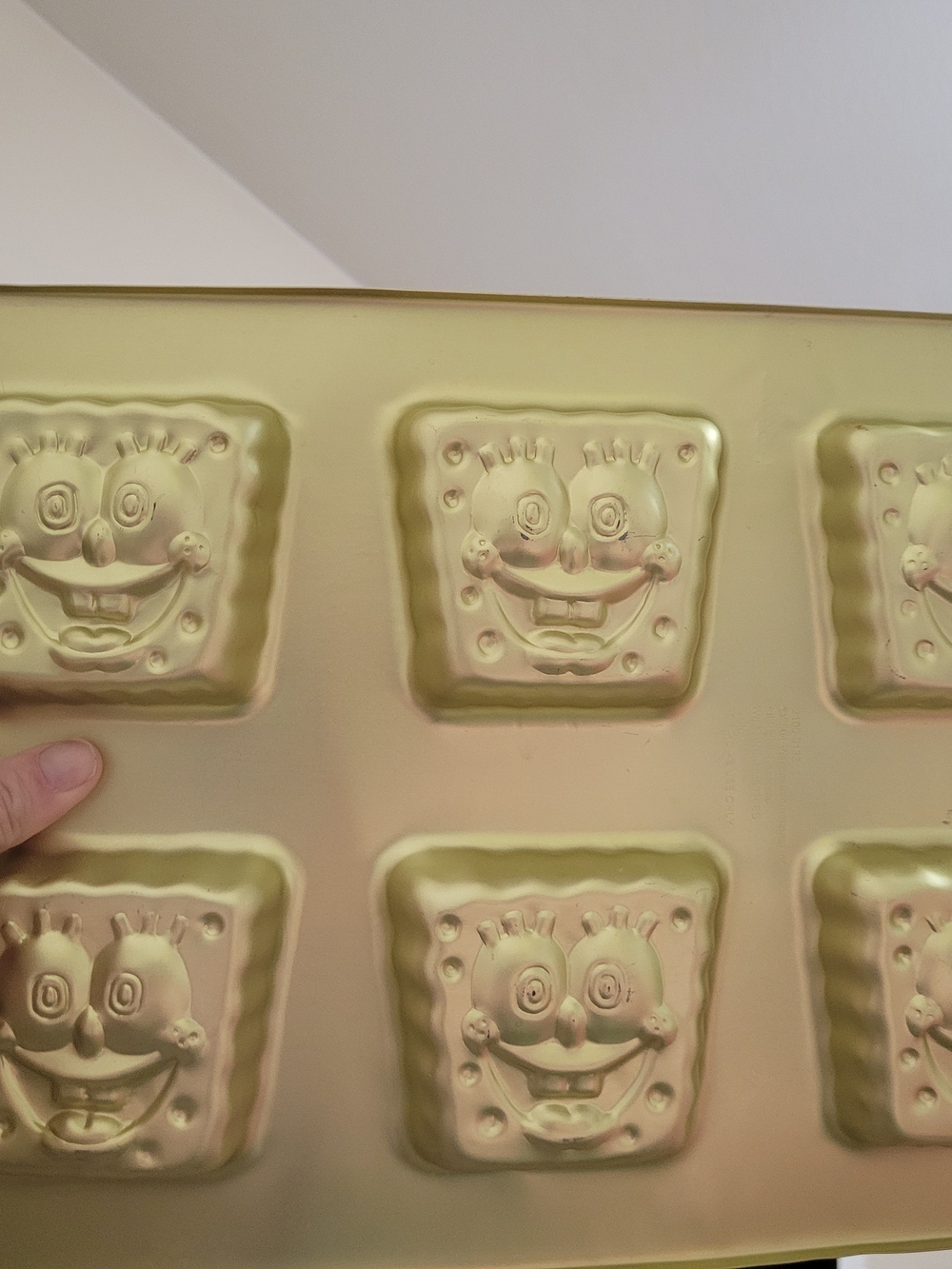 SpongeBob SquarePants Gold Silicone Mold